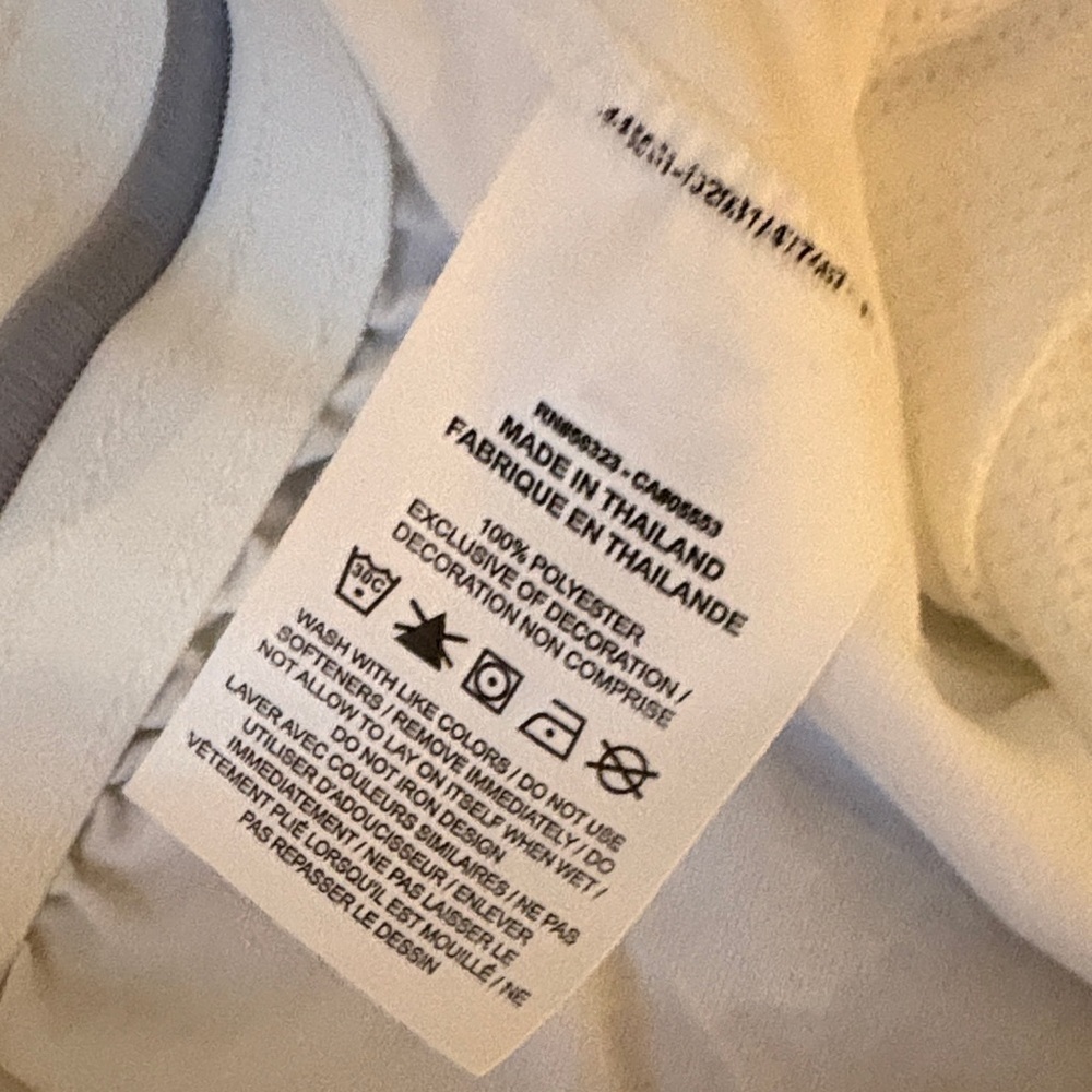 Nike Dri-FIT White Athletic Shorts Men’s XXL Tennis Golf Activewear - Picture 3 of 4